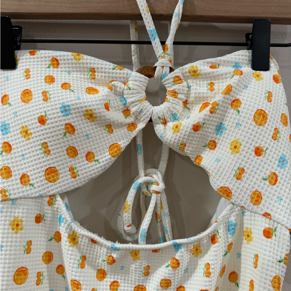 Dippin Daisys wave rider adjustable tie one piece bathing suit size XL NWT - Picture 6 of 14